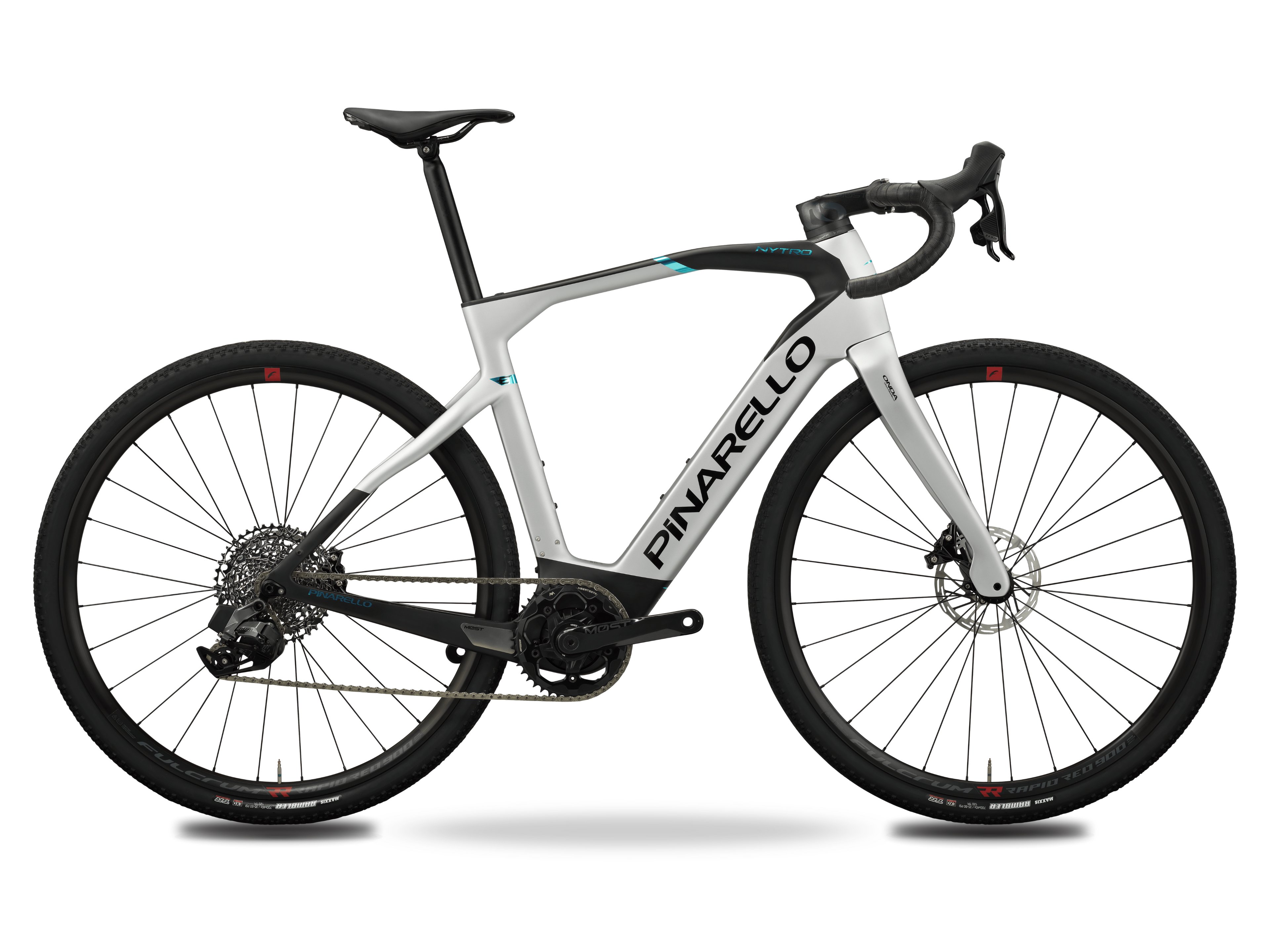 Pinarello Nytro E5 Gravel 2024 - Sram Rival eTap AXS 1x12sp - Fulcrum Rapid Red 900