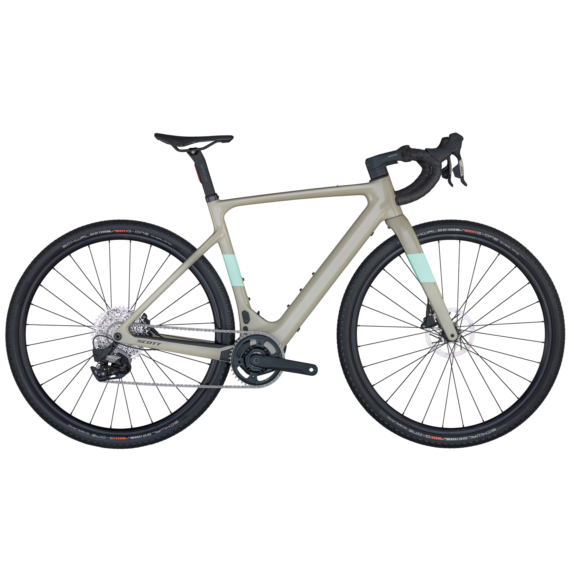 Scott Solace Gravel eRIDE 30 2025 - Sram Apex XPLR eTap AXS 1x12sp - Syncros Capital 2.0
