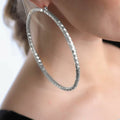 100mm Hoop Earring