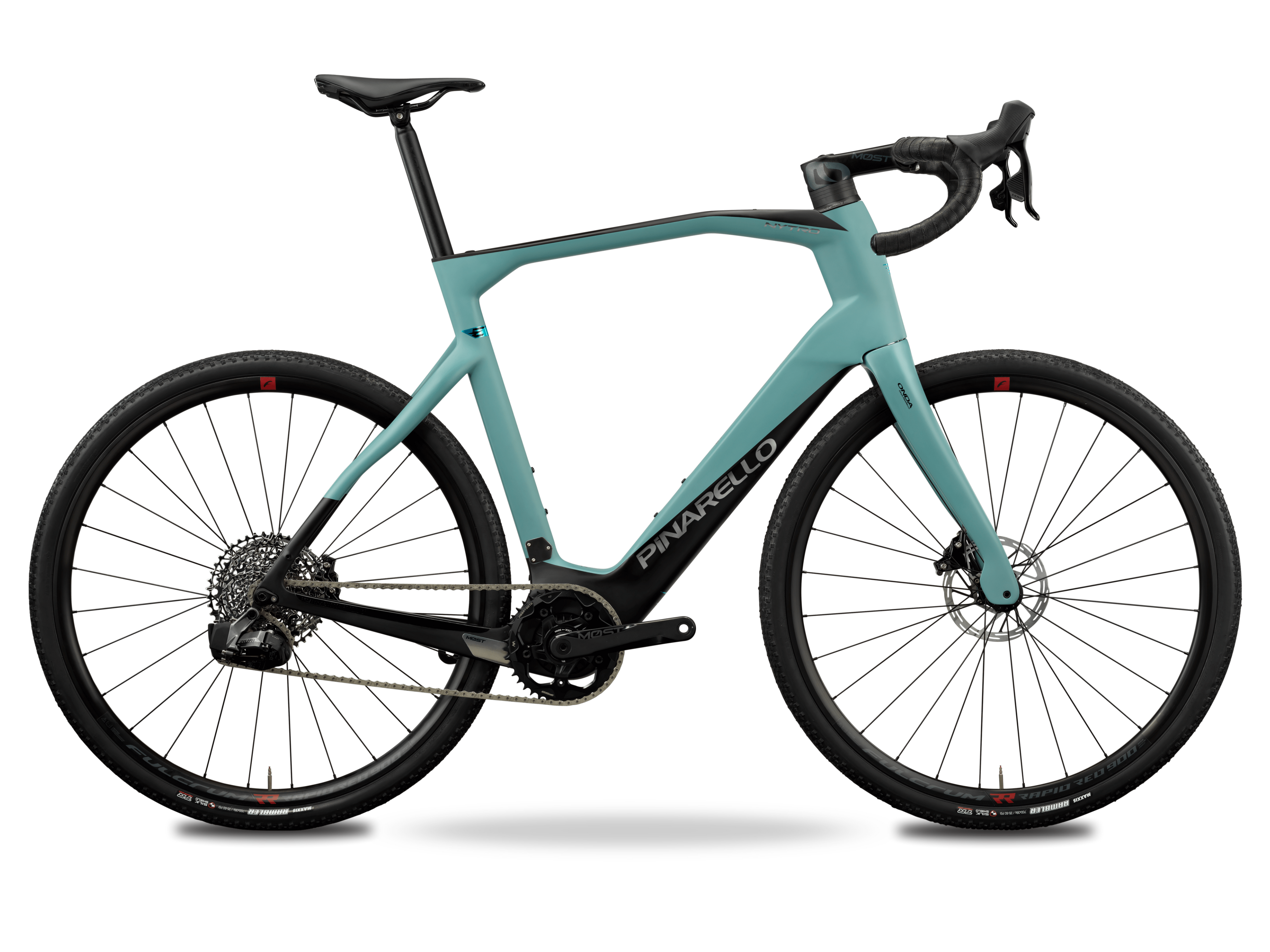 Pinarello Nytro E5 Gravel 2024 - Sram Rival eTap AXS 1x12sp - Fulcrum Rapid Red 900