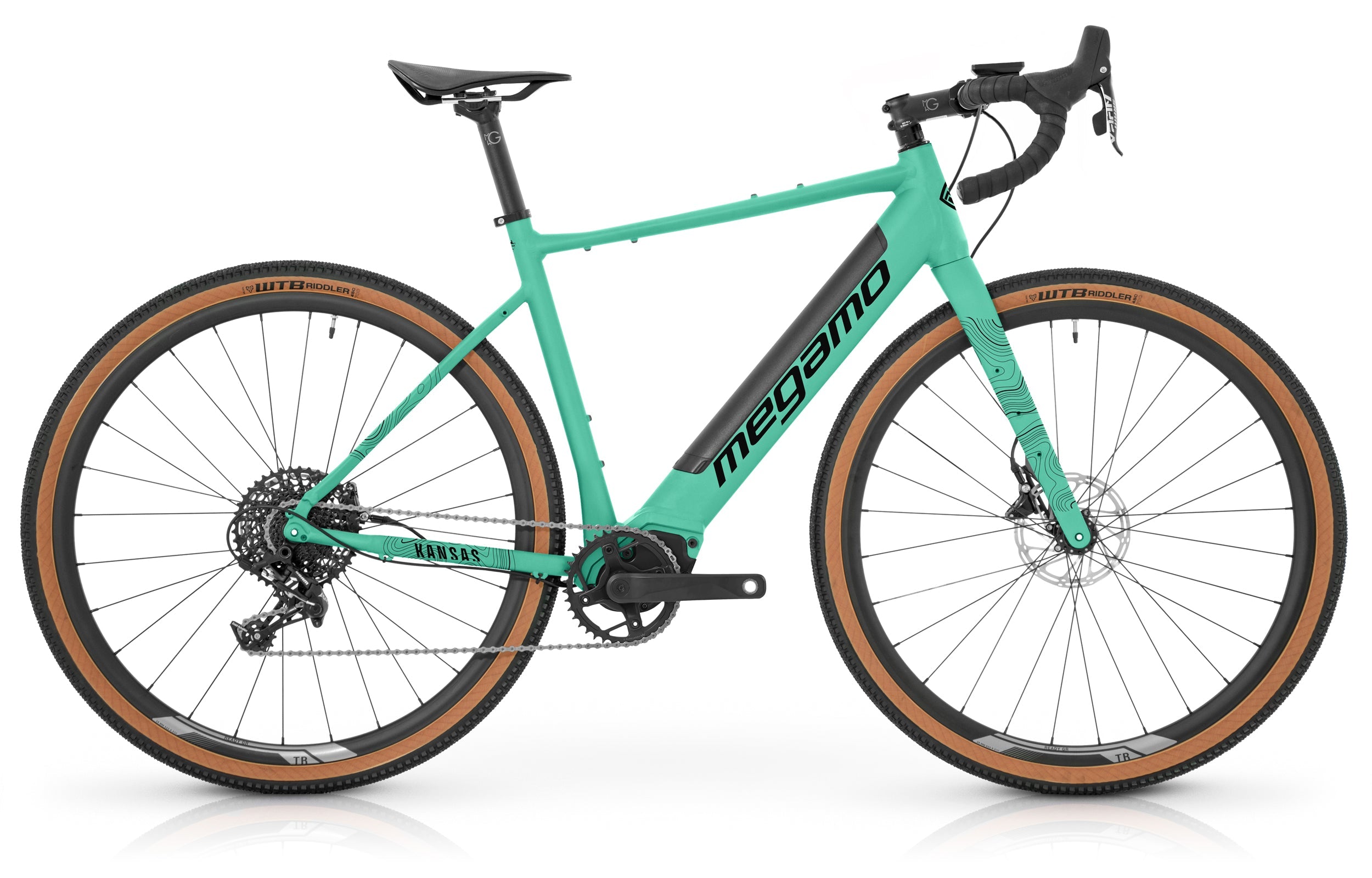 Megamo Kansas 2025 - Sram Apex 1x11sp - e-Gravel