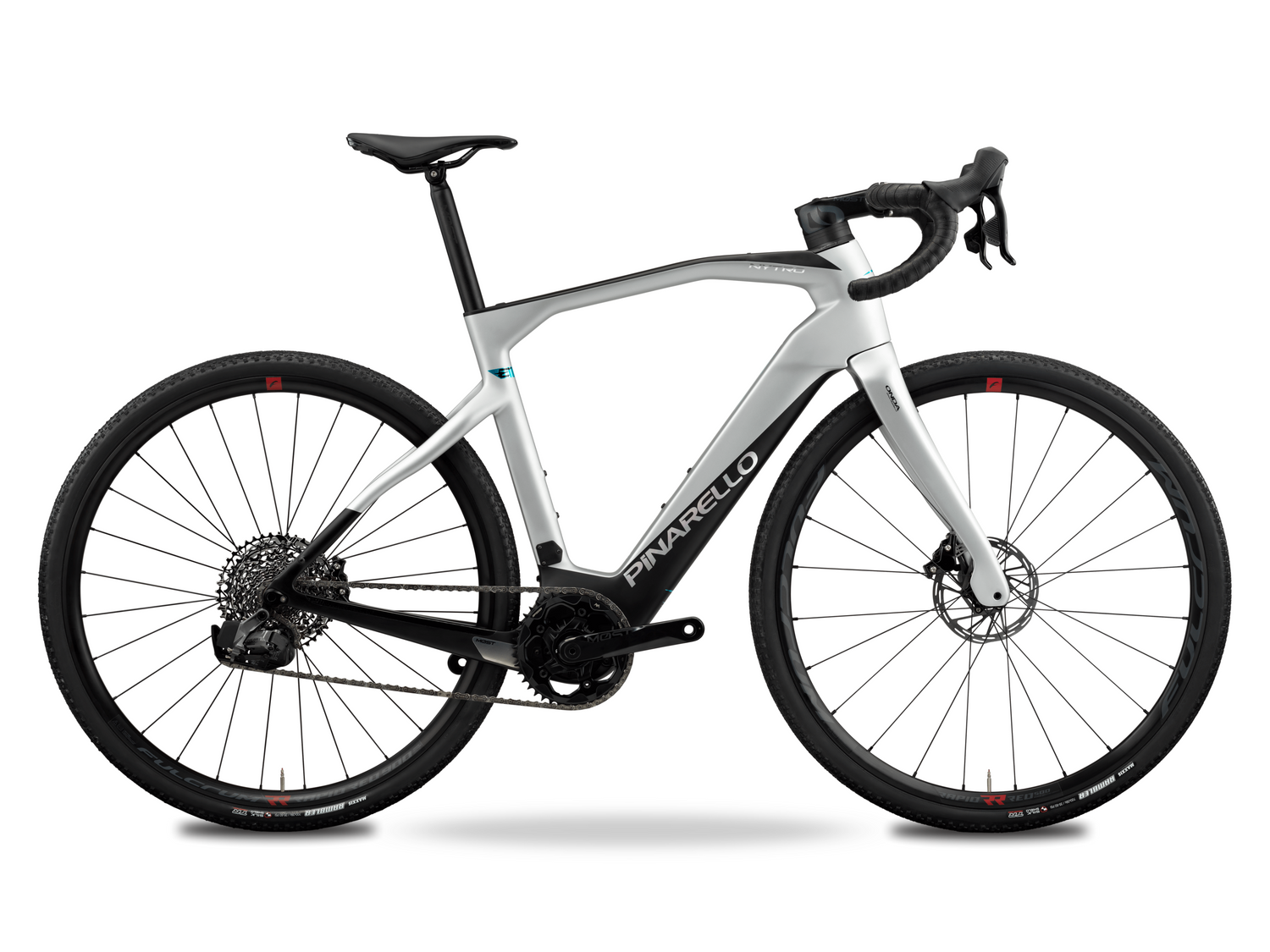 Pinarello Nytro E5 Gravel 2024 - Sram Rival eTap AXS 1x12sp - Fulcrum Rapid Red 900