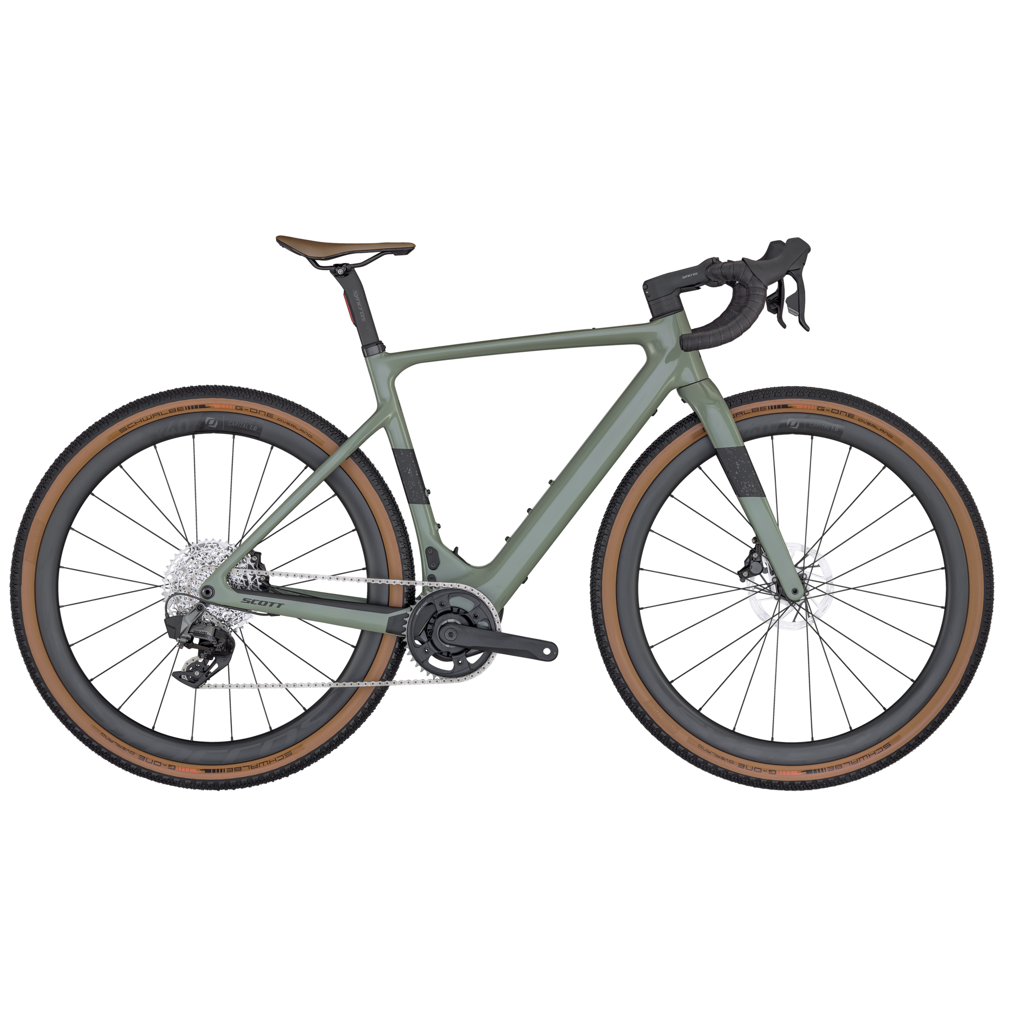 Scott Solace Gravel eRIDE 20 2025 - Sram Rival XPLR eTap AXS 1x12sp - Syncros Capital 1.0