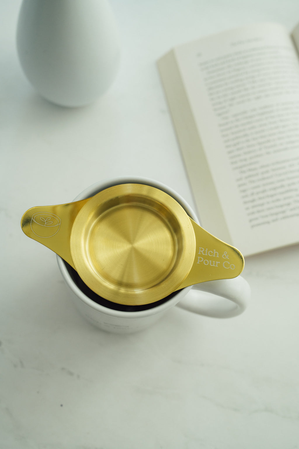 Stainless Steel Infuser | Loose Leaf Tea & Coffee Fine Mesh Strainer