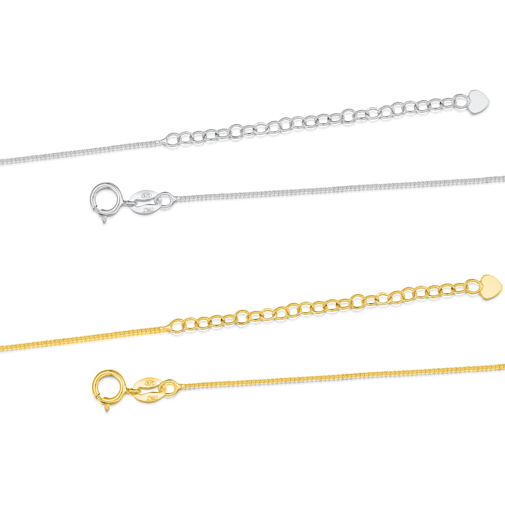 Poppy Oval Pendant Necklace - Gold plated Silver